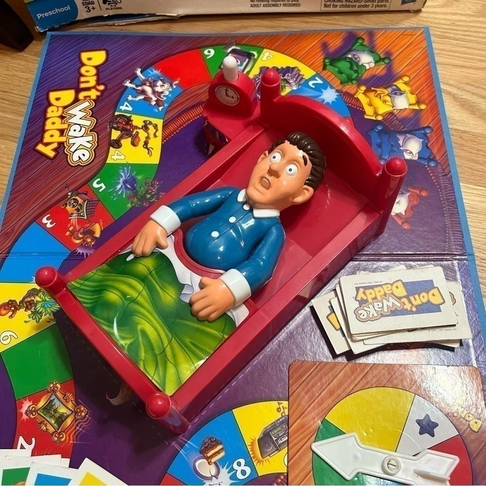 Vintage Don’t Wake Daddy Board Game Toys R Us Kids Toy